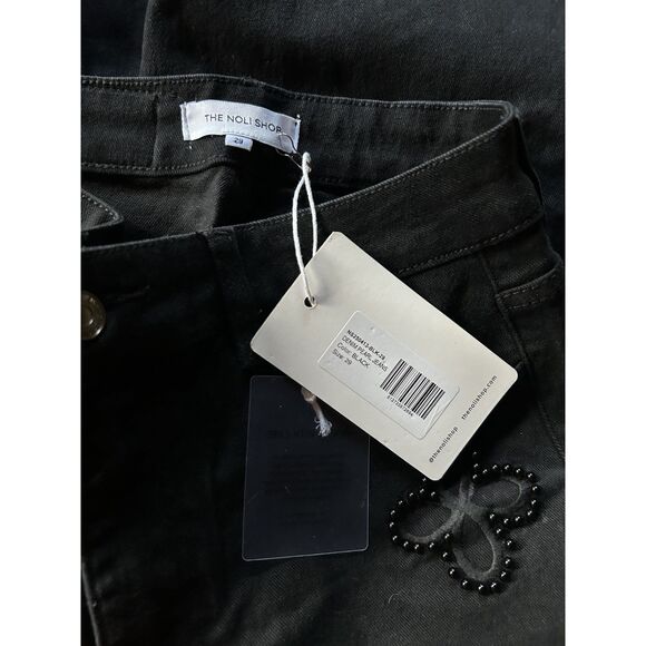 THE NOLI SHOP, Women's Pants, "Kaia Pearl High Rise Jeans,"Black, Size 29, NWT - Picture 6 of 7